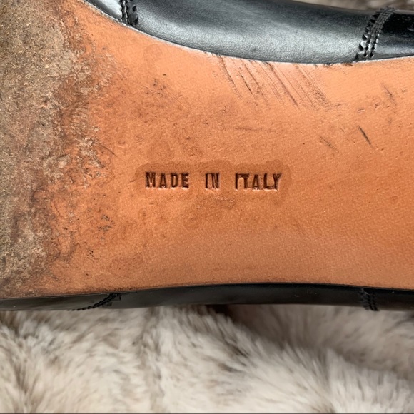 Salvatore Ferragamo Black Point Toe Kitten Heels - Picture 14 of 15